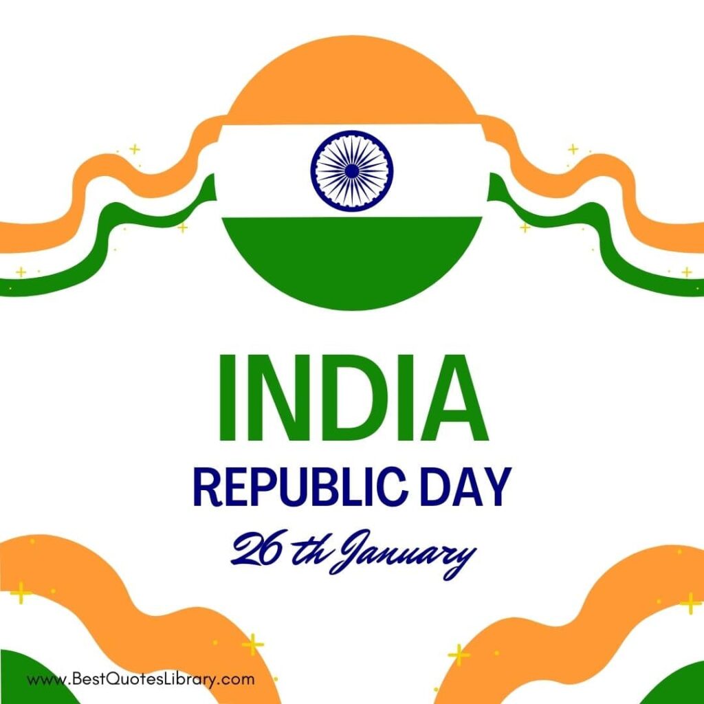 Indian flag on 26th January republic day on best quote library