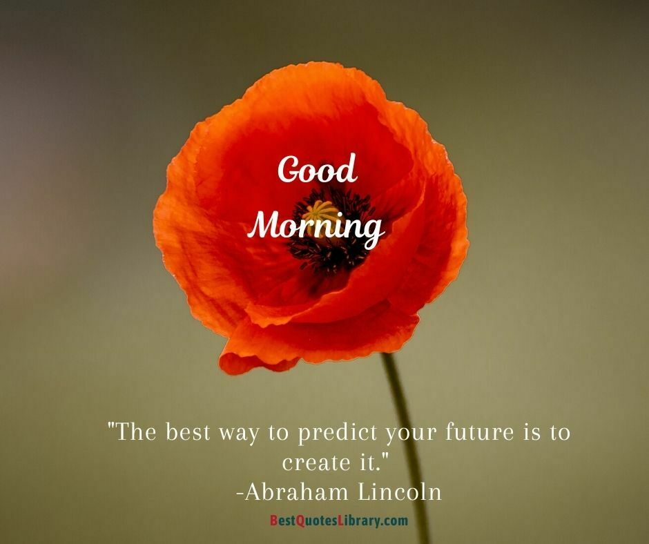 download free images of flowers with red color wish good morning quote