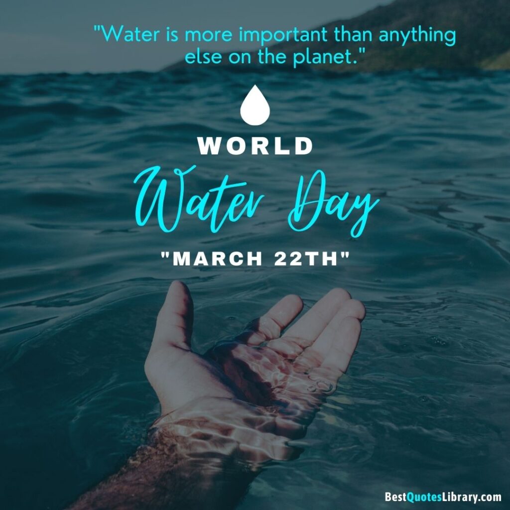 when is world water day celebrated