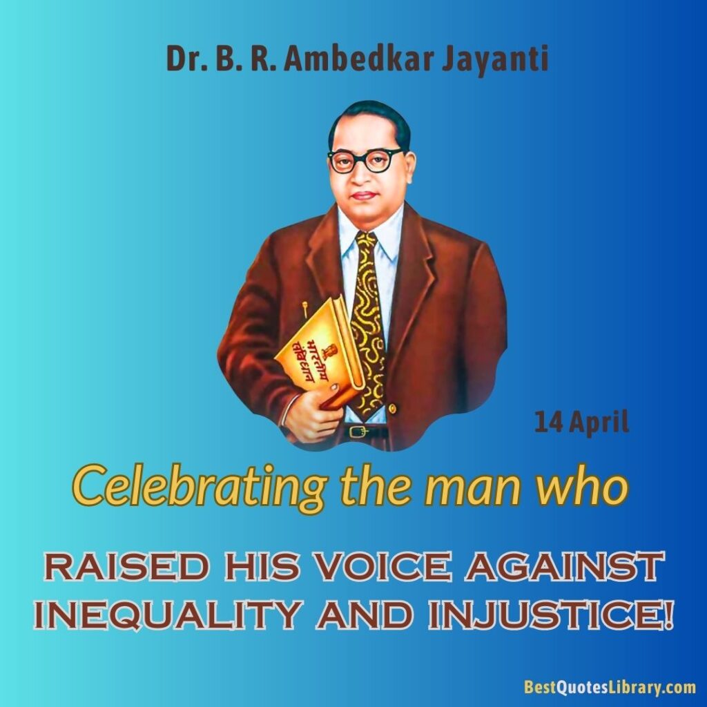 Dr. b.r ambedkar jayanti banner