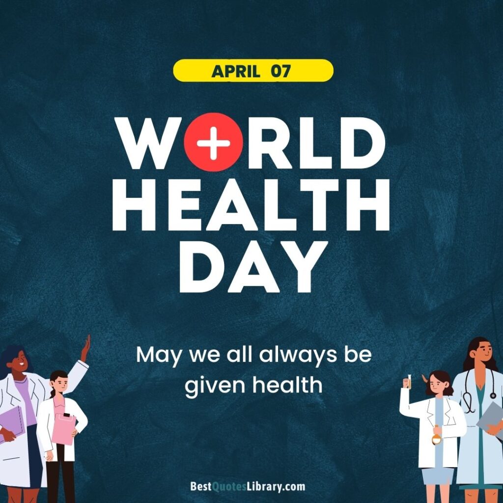 world health day date