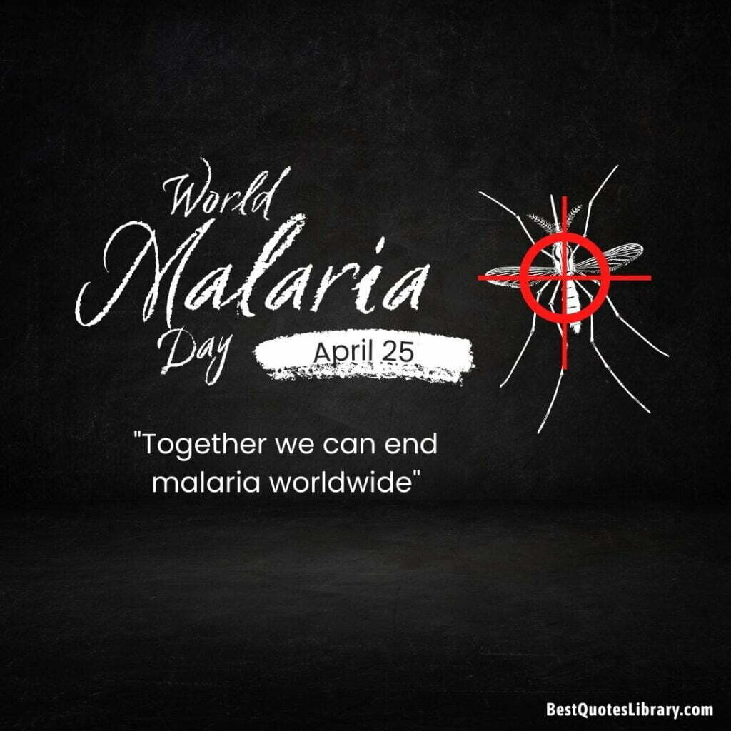 world malaria day theme